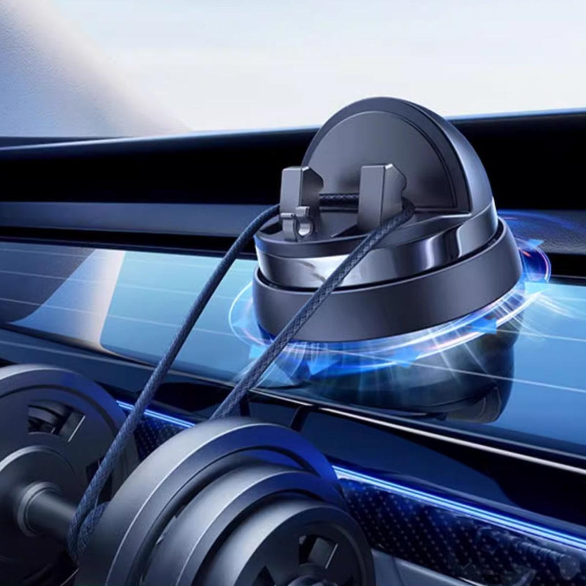 360° Rotating Car Phone Holder With Non-Slip Grip