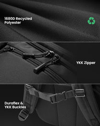38L TSA-Friendly Travel Backpack With Laptop Compartment
