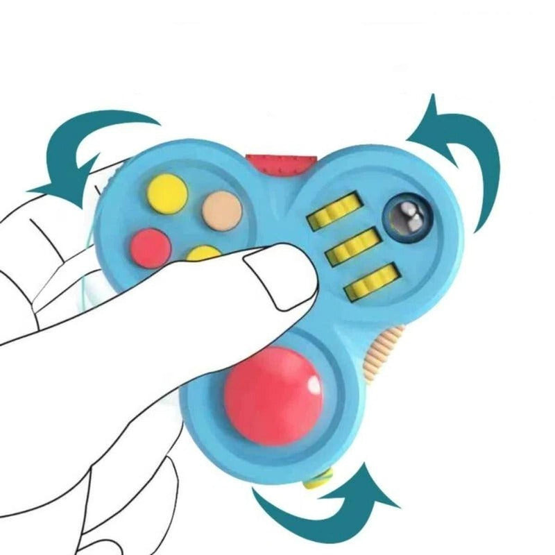 4-Piece Fidget Set For Stress Relief And Focus