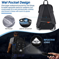 40L Waterproof Hiking And Camping Rucksack – Lightweight, Foldable, 2 For 1 Offer