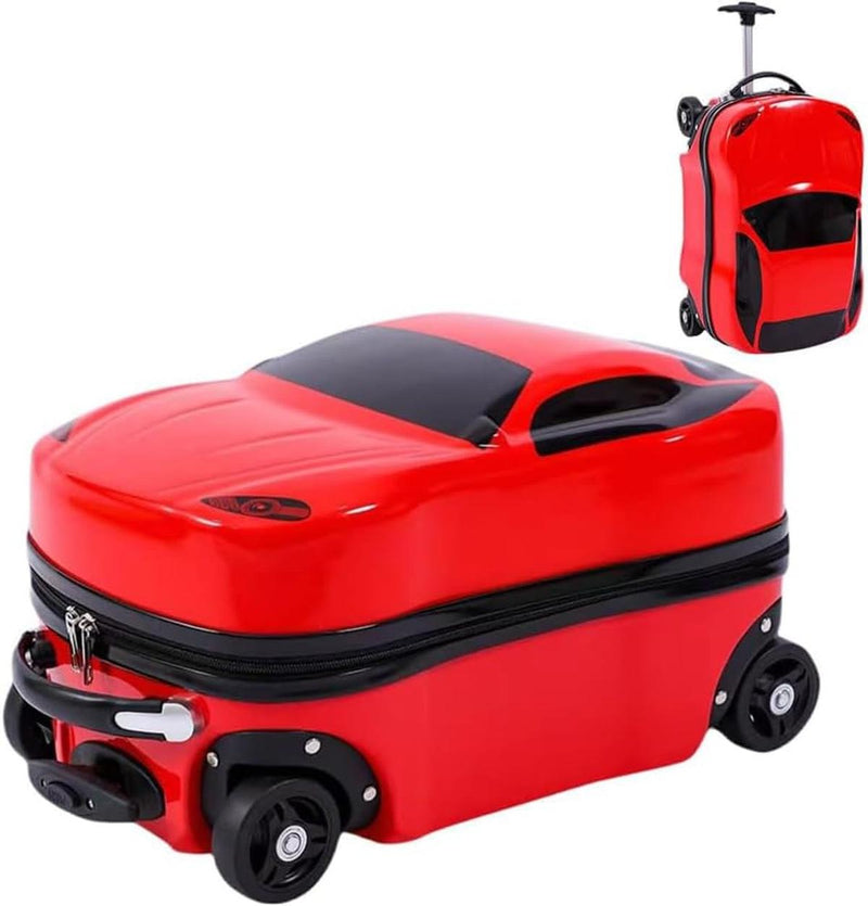 45.7 Cm Children&#39;s Trolley Case With Car Design