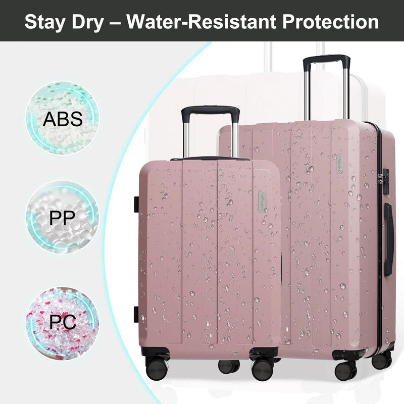 5-In-1 Luggage Set With Three Suitcases And Two Bags