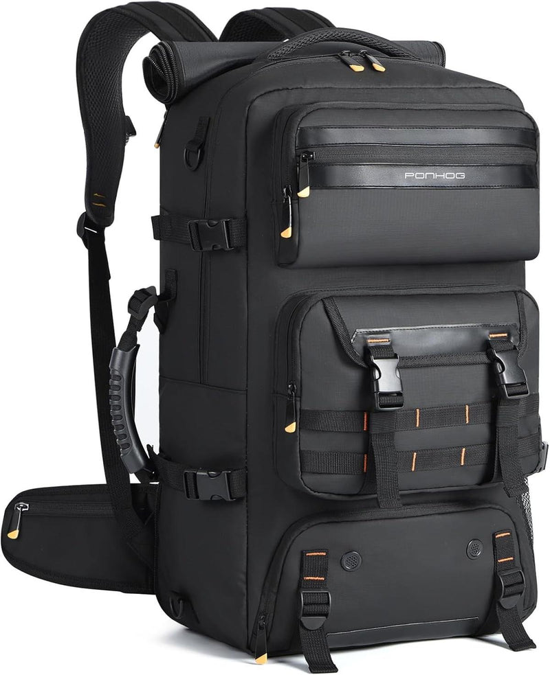 50L Travel Backpack With Shoe Compartment And USB Charging Port