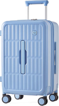 55 Cm Cabin Luggage With 3:7 Split Design And Durable PC Hard Shell