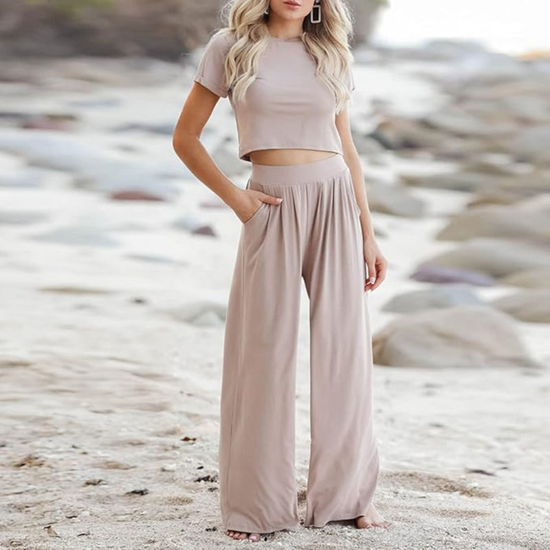 Women&#39;s Two-Piece Loungewear Set