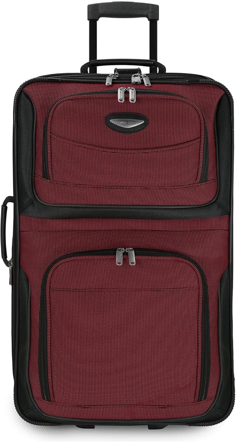 8-Piece Softshell Luggage Set With Packing Cubes And TSA Lock