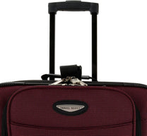 8-Piece Softshell Luggage Set With Packing Cubes And TSA Lock