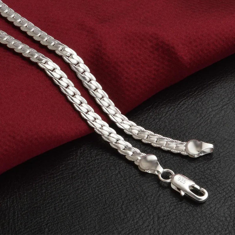 925 Sterling Silver Chain Necklace