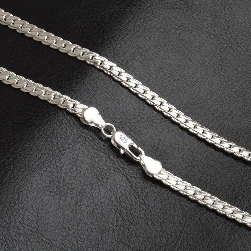 925 Sterling Silver Chain Necklace