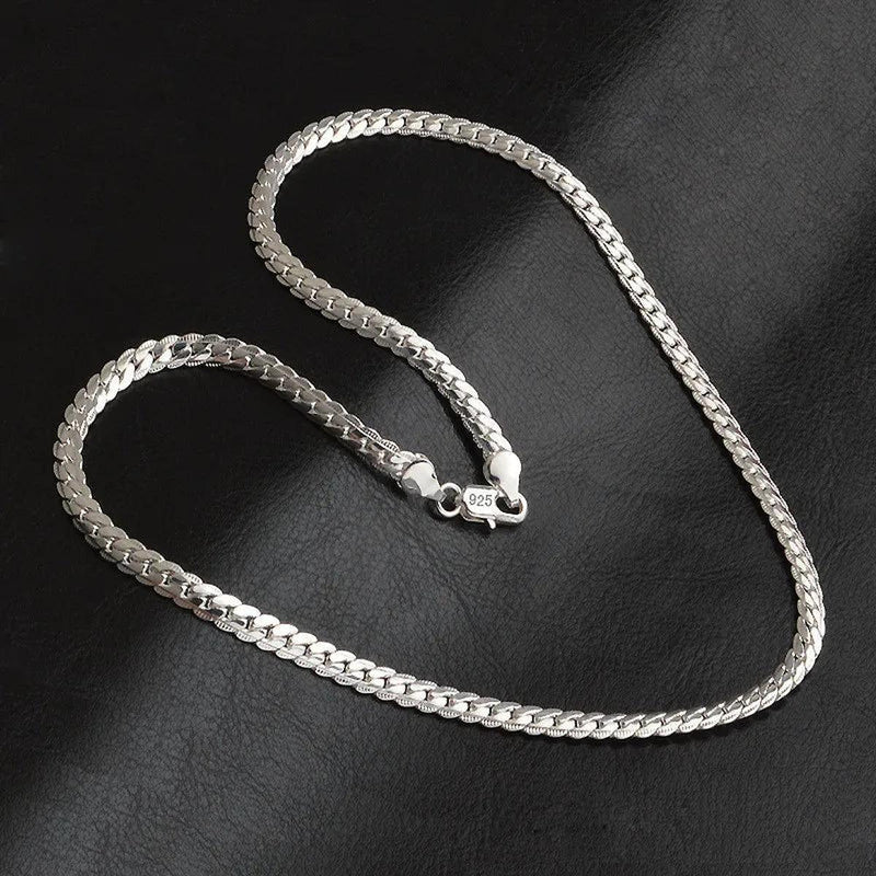 925 Sterling Silver Chain Necklace