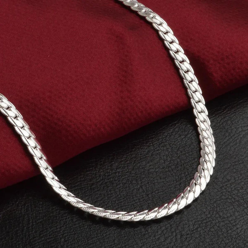 925 Sterling Silver Chain Necklace