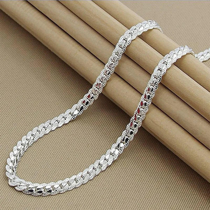 925 Sterling Silver Chain Necklace