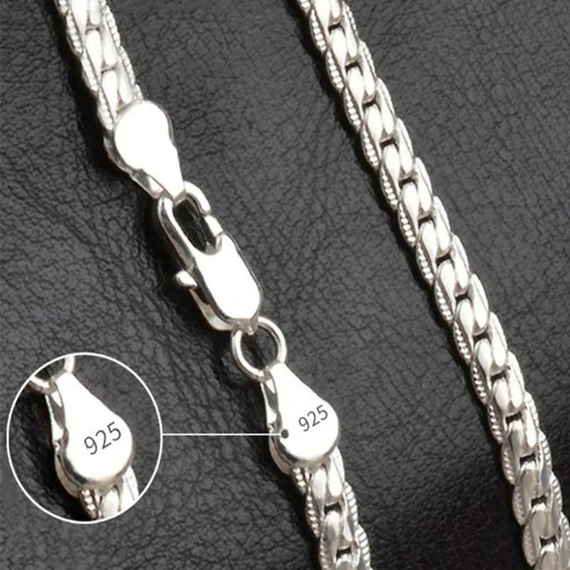 925 Sterling Silver Chain Necklace