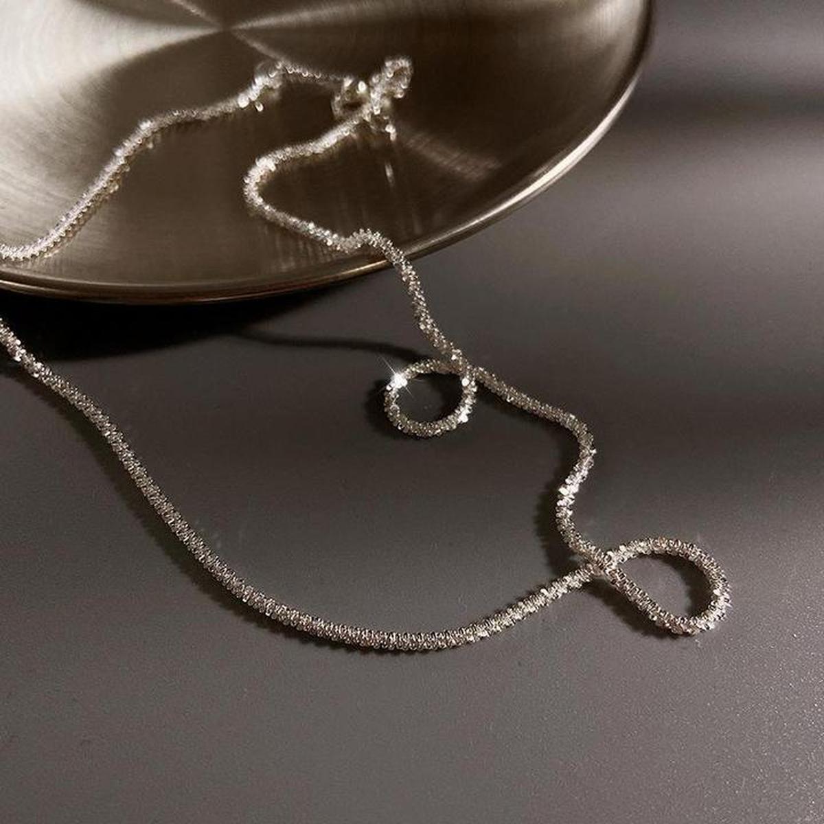 925 Sterling Silver Necklace Set - 2 Pieces