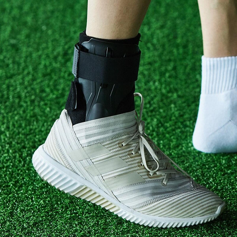 Adjustable Ankle Support Brace With Dual Plates