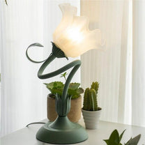 Adjustable Floral LED Table Lamp With Flexible Stem