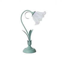 Adjustable Floral LED Table Lamp With Flexible Stem