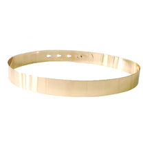 Adjustable Gold-Silver Metal Waist Belt For Women