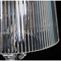 Adjustable Height Baroque Table Lamp With Acrylic Design