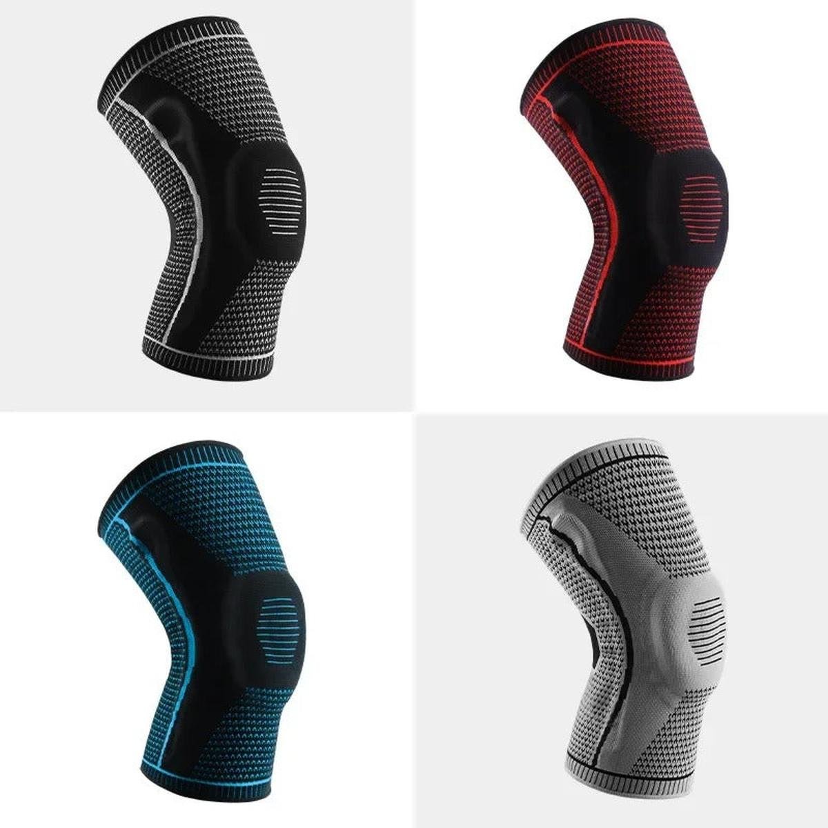 Adjustable Knee Brace With Silicone Patella Support