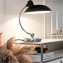 Adjustable Vintage Iron Desk Lamp With LED Compatibility