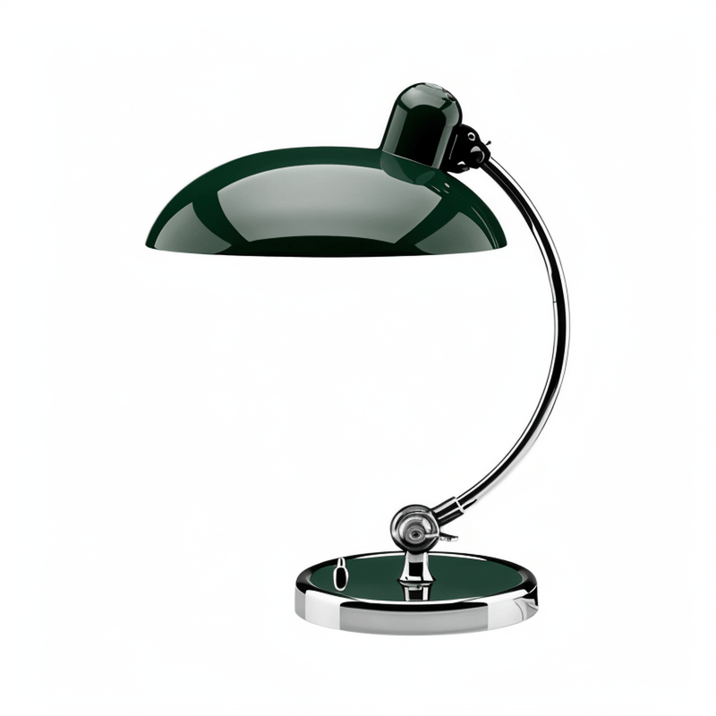 Adjustable Vintage Iron Desk Lamp With LED Compatibility