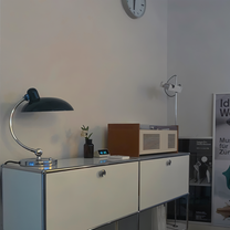 Adjustable Vintage Iron Desk Lamp With LED Compatibility