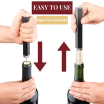 Air Pressure Wine Opener For Effortless Bottle Opening