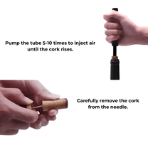 Air Pressure Wine Opener For Effortless Bottle Opening
