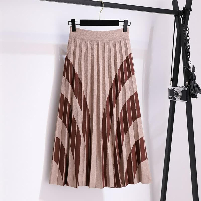 Airy Summer Skirt With Unique Print