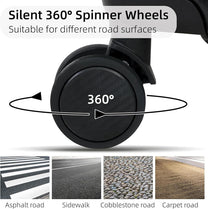 Aluminium Hand Luggage With TSA Lock And Silent Spinner Wheels
