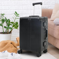 Aluminium Hand Luggage With TSA Lock And Silent Spinner Wheels