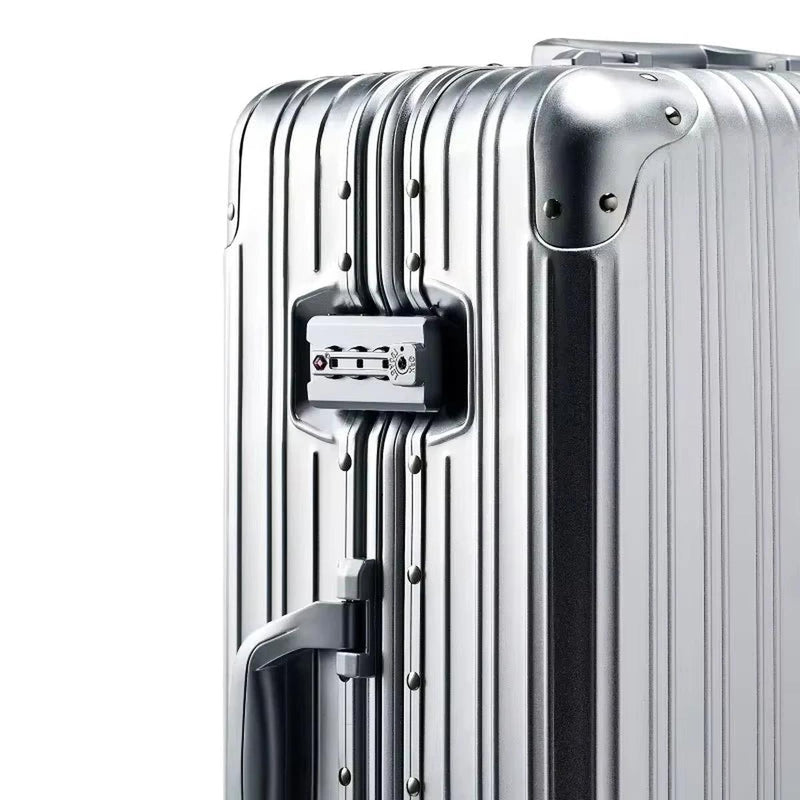 Aluminium-Magnesium Business Case With TSA Lock And 360° Wheels