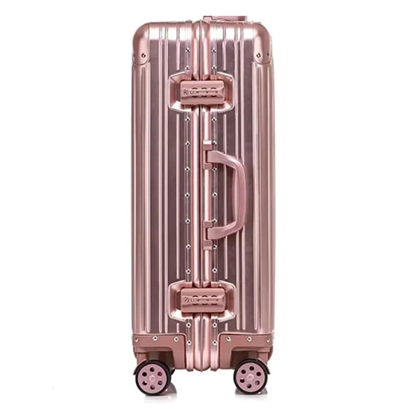 Aluminium-Magnesium Business Case With TSA Lock And 360° Wheels