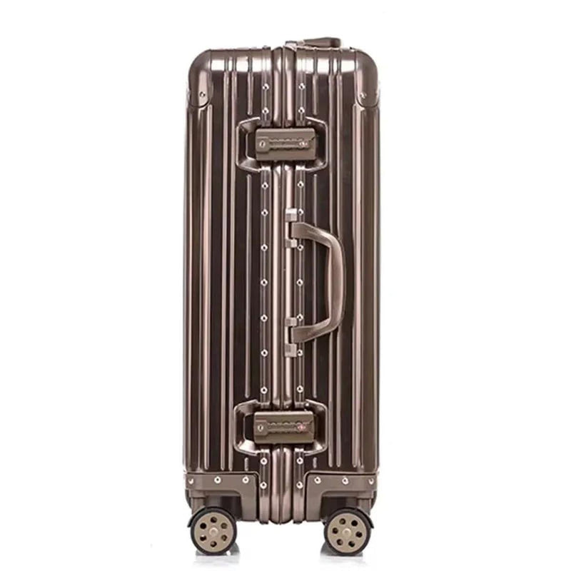 Aluminium-Magnesium Business Case With TSA Lock And 360° Wheels