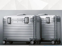 Aluminium-Magnesium Hard Shell Suitcase With 360° Spinner Wheels