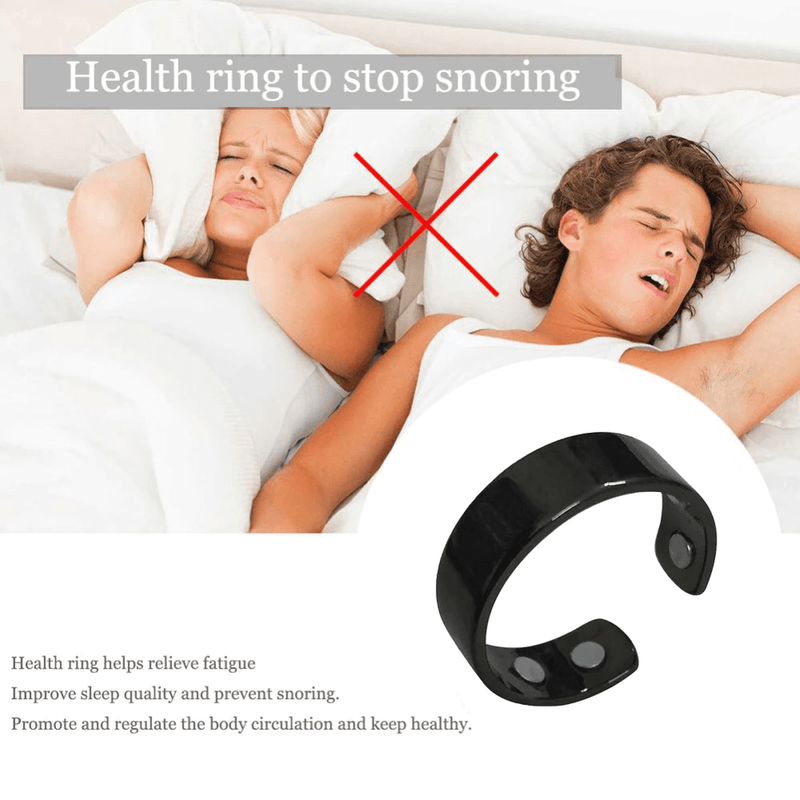 Anti-Snoring Magnetic Ring for Improved Sleep