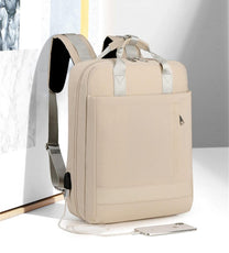 Anti-Theft Backpack With Hidden Zippers And USB Charging