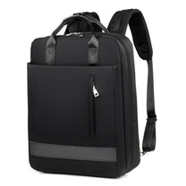 Anti-Theft Backpack With Hidden Zippers And USB Charging