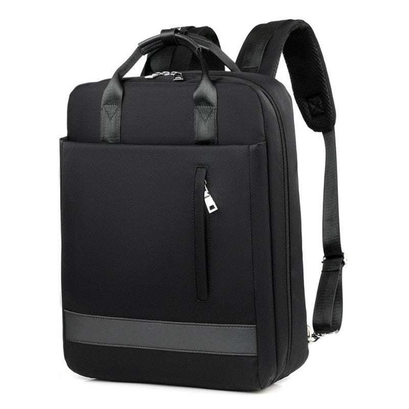 Anti-Theft Backpack With Hidden Zippers And USB Charging