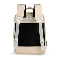 Anti-Theft Backpack With Hidden Zippers And USB Charging