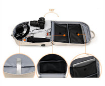 Anti-Theft Backpack With Hidden Zippers And USB Charging