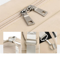 Anti-Theft Backpack With Hidden Zippers And USB Charging