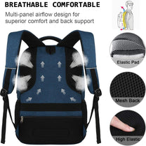 Anti-Theft Laptop Backpack With USB Charging Port