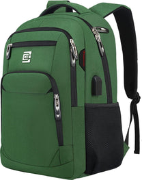 Anti-Theft Laptop Backpack With USB Charging Port