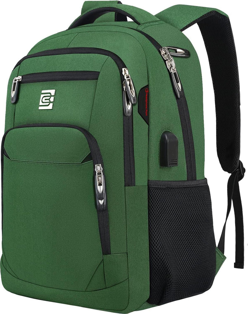 Anti-Theft Laptop Backpack With USB Charging Port