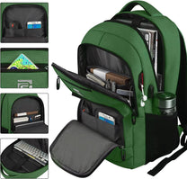 Anti-Theft Laptop Backpack With USB Charging Port