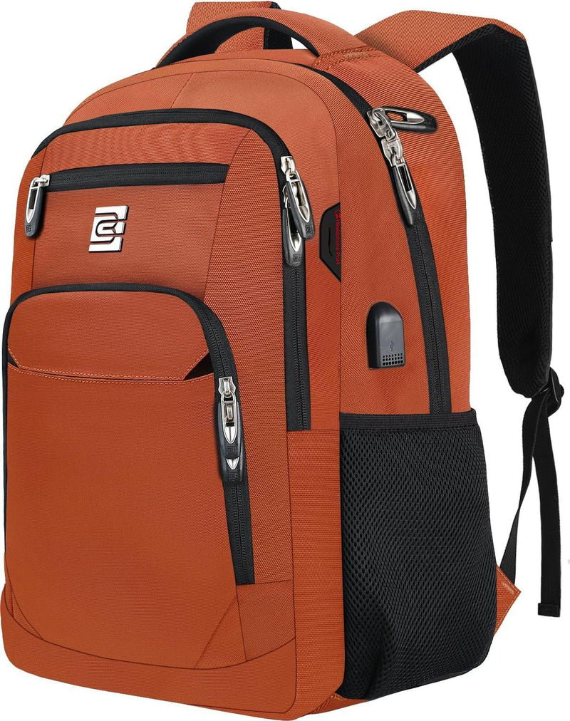 Anti-Theft Laptop Backpack With USB Charging Port