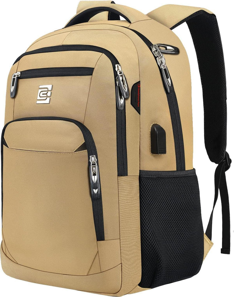 Anti-Theft Laptop Backpack With USB Charging Port