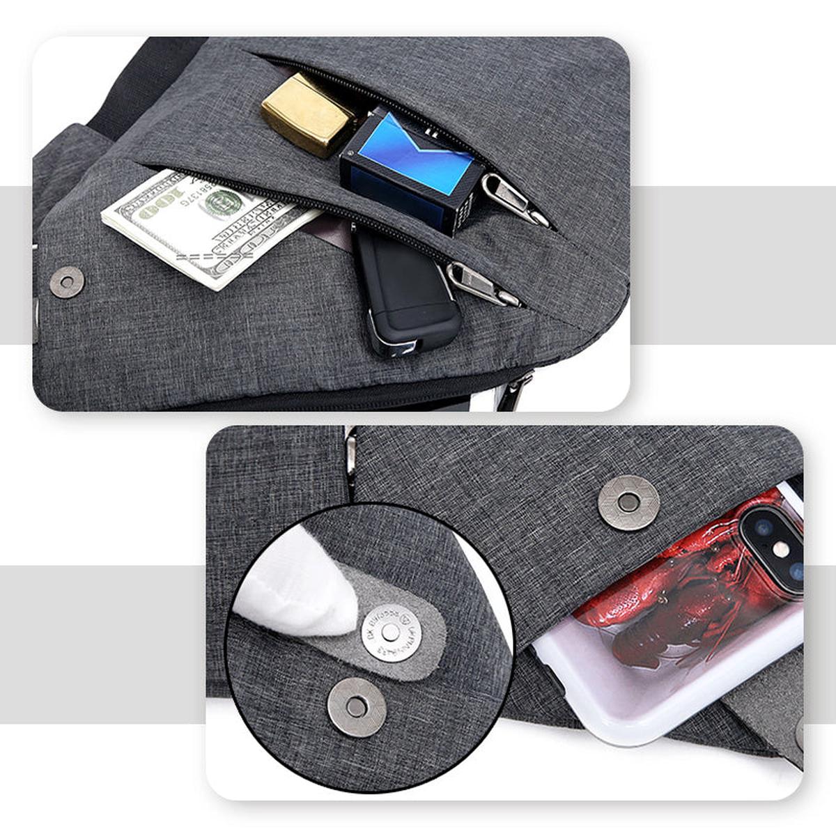 Anti-Theft Shoulder Bag For Travel And Everyday Use